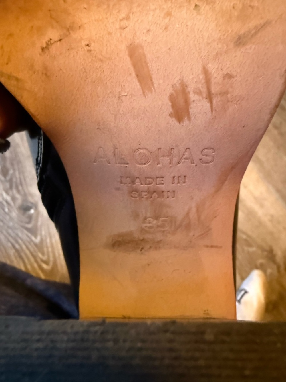 ALOHAS South Leather Ankle Boot size 35 - Picture 9 of 14